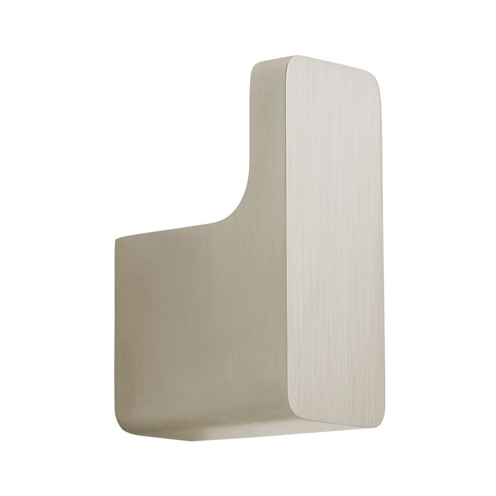 Cutout image of Vado Individual Brushed Nickel Square Robe Hook